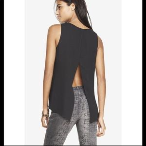 Express Tank Top | slit back tank top